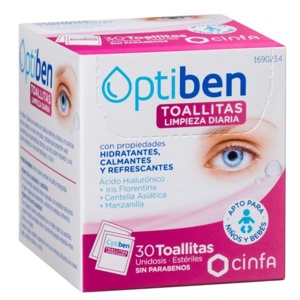 OPTIBEN TOALLITAS 30 U