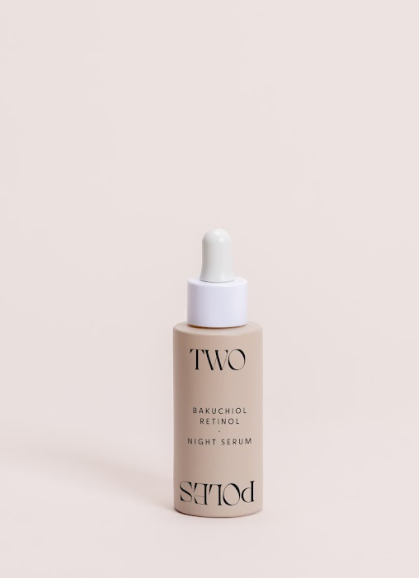 TWO POLES BAKUCHIOL RETINOL NIGHT SERUM 30ML
