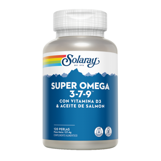SOLARAY SUPER OMEGA 3 7 9 120CAP
